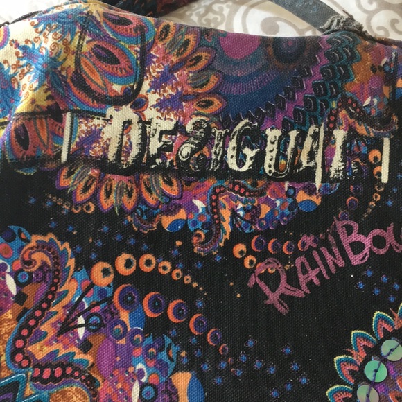 Desigual crossbody or handle carry purse - Picture 2 of 8